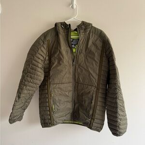 Kuhl Men's Dark Olive Puffer Jacket